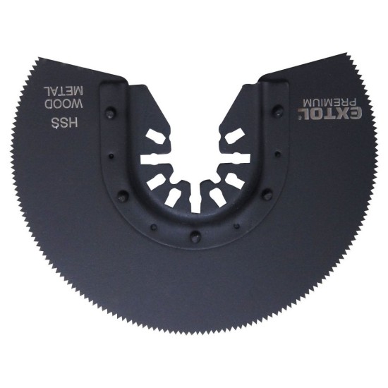Segmentový pílový kotúč na kov, 88mm, HSS EXTOL PREMIUM
