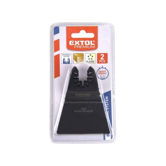 Pílové kotúče ponorné do dreva 2ks, 65mm, 2ks, HCS EXTOL PREMIUM Pílové kotúče ponorné do dreva 2ks, 65mm, 2ks, HCS EXTOL PREMIUM