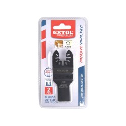 Pílové kotúče ponorné do dreva 2ks, 20mm, HCS EXTOL PREMIUM