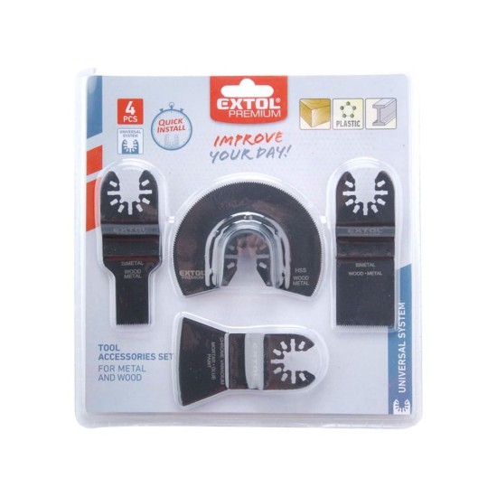Multifunkčné náradie, sada 4ks EXTOL PREMIUM Multifunkčné náradie, sada 4ks EXTOL PREMIUM