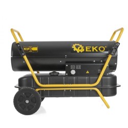 Teplovzdušná naftová turbína s termostatom, 40 kW GEKO