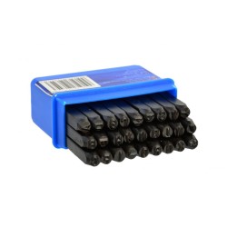 Listové pečiatky, 4 mm, 27 písmen, GEKO Listové pečiatky, 4 mm, 27 písmen, GEKO