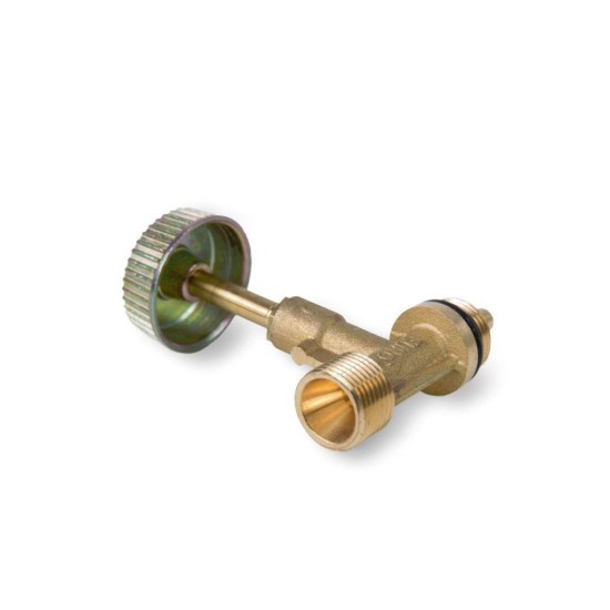 Jednosmerný ventil EURO G3/8" pre plynovú fľašu 2 kg, RB1900-05 / N1162