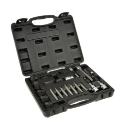 Sada kľúčov na demontáž remenice alternátora, 22ks GEKO