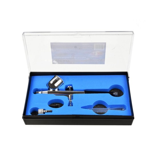 Airbrush, striekacia pištoľ s nastavením 0,3 mm BD-130 GEKO Airbrush, striekacia pištoľ s nastavením 0,3 mm BD-130 GEKO