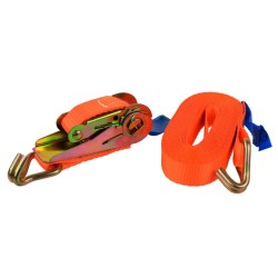 Račňový remienok s háčikmi, 5m x 25mm, 1t GEKO Račňový remienok s háčikmi, 5m x 25mm, 1t GEKO