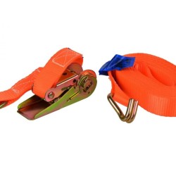 Račňový remienok s háčikmi, 6m x 25mm, 1t GEKO