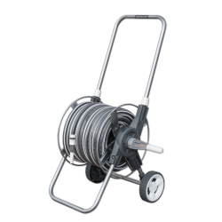 Mobilný vozík s hadicou 1/2", 50m WL-W2B50 BIELA STRIEBORNÁ PLUS