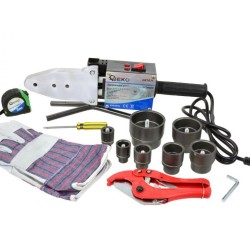 Polyfúzna zváračka plastových rúr 1500W GEKO