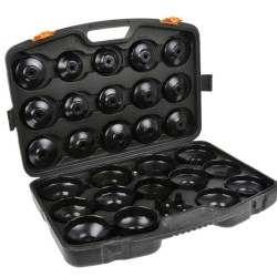 Sada kľúčov na olejový filter, 30ks GEKO Sada kľúčov na olejový filter, 30ks GEKO