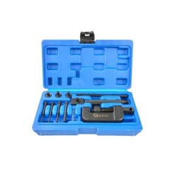 Sada na nitovanie motocyklových reťazí, nitovanie na rozvodové reťaze GEKO