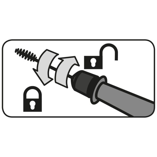 Preťahovacie bubnové pero na čistenie odpadu 6m EXTOL CRAFT