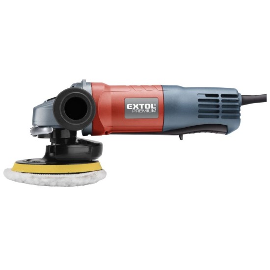Uhlová brúska s lopatkovým spínačom, 125mm, 900W EXTOL PREMIUM