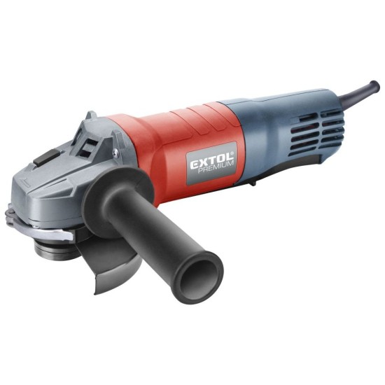 Uhlová brúska s lopatkovým spínačom, 125mm, 900W EXTOL PREMIUM