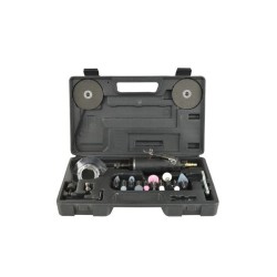 Pneumatická rovná brúska s príslušenstvom 21ks GEKO Pneumatická rovná brúska s príslušenstvom 21ks GEKO