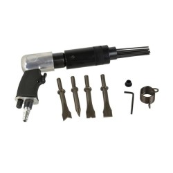 Pneumatické kladivo so sekáčmi a odstraňovačom vodného kameňa 6,3bar GEKO