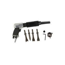 Pneumatické kladivo so sekáčmi a odstraňovačom vodného kameňa 6,3bar GEKO Pneumatické kladivo so sekáčmi a odstraňovačom vodného kameňa 6,3bar GEKO