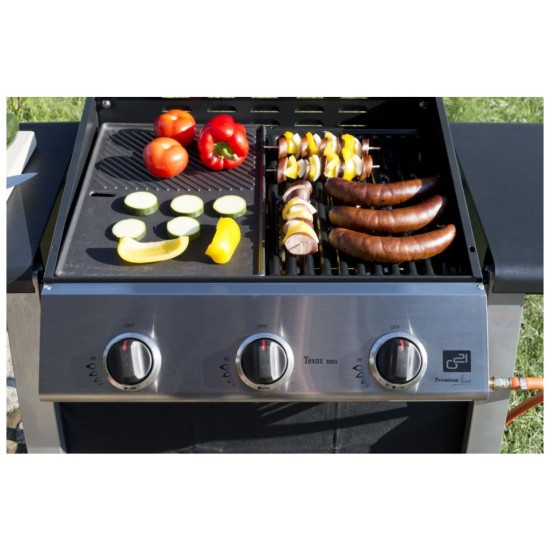 Plynový gril G21 Texas BBQ 3 hořáky + zdarma redukční ventil Plynový gril G21 Texas BBQ 3 hořáky + zdarma redukční ventil