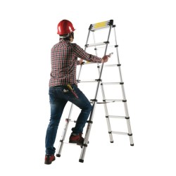 Teleskopický rebrík G21 GA-TZ16-5M rebrík/rebrík Teleskopický rebrík G21 GA-TZ16-5M rebrík/rebrík