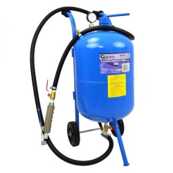 Mobilná tryskacia jednotka, pieskovač 38l GEKO Mobilná tryskacia jednotka, pieskovač 38l GEKO