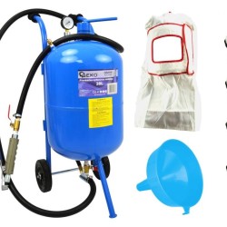 Mobilná tryskacia jednotka, pieskovač 38l GEKO