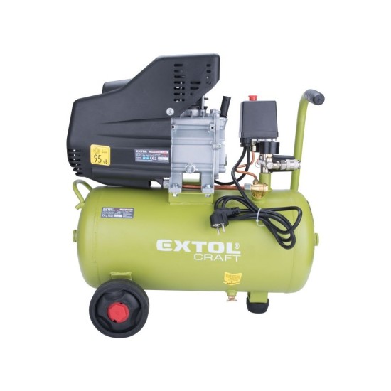 Olejový kompresor 24l, 8bar EXTOL CRAFT