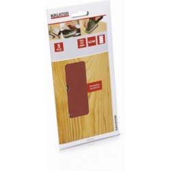 KRT201509 5x brúsny papier 93 x 187 G240 KREATOR KRT201509 5x brúsny papier 93 x 187 G240 KREATOR