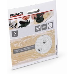 KRT230553 5x brúsny papier 125 mm na farbu G40 KREATOR KRT230553 5x brúsny papier 125 mm na farbu G40 KREATOR