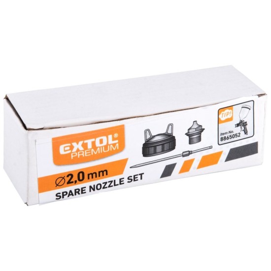 Náhradná tryska, 2,0 mm EXTOL PREMIUM Náhradná tryska, 2,0 mm EXTOL PREMIUM