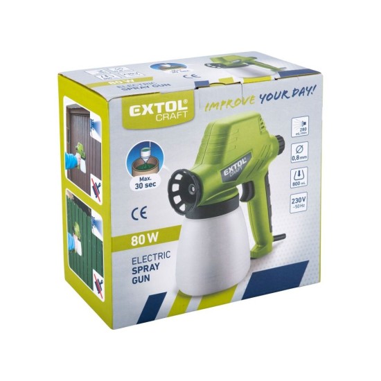 Striekacia pištoľ 80W EXTOL CRAFT