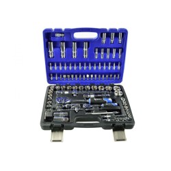 Sada nástrčných súprav 94ks, 1/2", 1/4", CrV oceľ GEKO