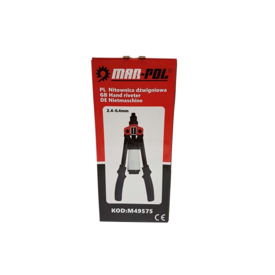 Predné nitovacie kliešte PROFI 2,4-6,4mm MAR-POL Predné nitovacie kliešte PROFI 2,4-6,4mm MAR-POL
