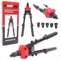 Predné nitovacie kliešte PROFI 2,4-6,4mm MAR-POL