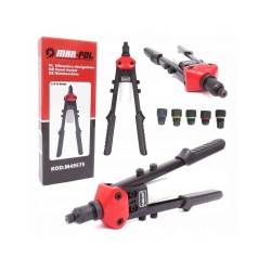 Predné nitovacie kliešte PROFI 2,4-6,4mm MAR-POL