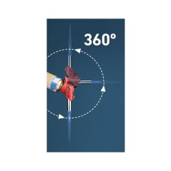 MINI horák s piezoelektrickým zapaľovačom a plynovým predhrievaním pre kartuše so závitom EU 7/16" EXTOL PREMIUM