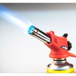 MINI horák s piezoelektrickým zapaľovačom a plynovým predhrievaním pre kartuše so závitom EU 7/16" EXTOL PREMIUM