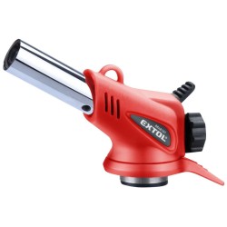 MINI horák s piezoelektrickým zapaľovačom a plynovým predhrievaním pre kartuše so závitom EU 7/16" EXTOL PREMIUM