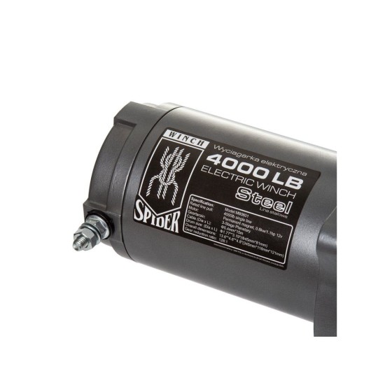 Elektrický lanový navijak 12V 1814kg 4000lbs MAR-POL