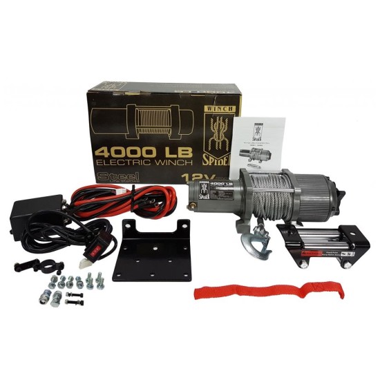 Elektrický lanový navijak 12V 1814kg 4000lbs MAR-POL