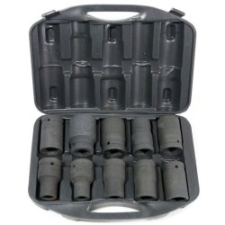 Nástrčná hlava, nárazová 1", sada 10ks, 17-41mm GEKO Nástrčná hlava, nárazová 1", sada 10ks, 17-41mm GEKO