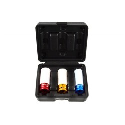 Nástrčné rázové hlavice 1/2" pre ALU kotúče 17, 19, 21mm GEKO Nástrčné rázové hlavice 1/2" pre ALU kotúče 17, 19, 21mm GEKO