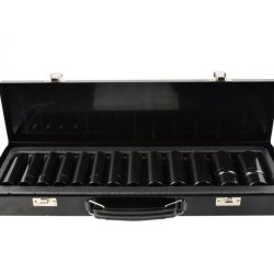 Sada nástrčných hláv 1/2", 13ks, 10-30mm Cr-Mo GEKO Sada nástrčných hláv 1/2", 13ks, 10-30mm Cr-Mo GEKO