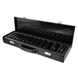 Sada nástrčných hláv 1/2", 13ks, 10-30mm Cr-Mo GEKO Sada nástrčných hláv 1/2", 13ks, 10-30mm Cr-Mo GEKO