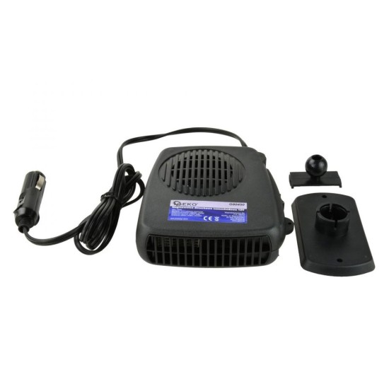 Ohrievač auta s ventilátorom 12V, 150W, GEKO