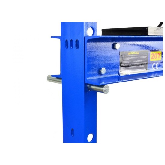 Hydraulický lis s manometrom a nožnou pumpou 20t GEKO Hydraulický lis s manometrom a nožnou pumpou 20t GEKO