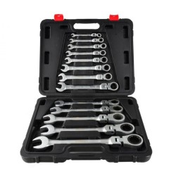 Račňové kľúče s kĺbom 13ks 8-32mm KELTIN