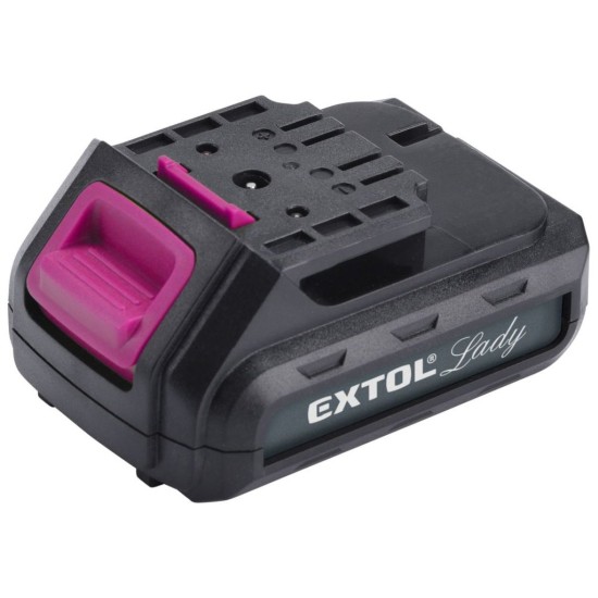 Nabíjateľná batéria 12V, Li-ion, 1300mAh EXTOL LADY
