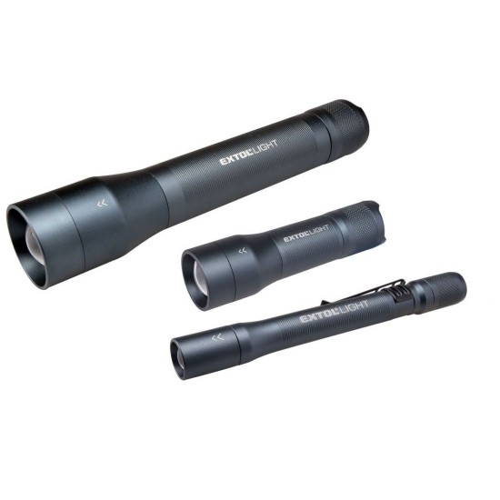 Svietidlo 250lm CREE XPG, zoom EXTOL LIGHT