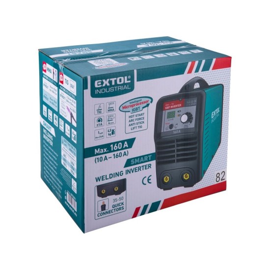 Zvárací invertor 160A Smart EXTOL INDUSTRIAL