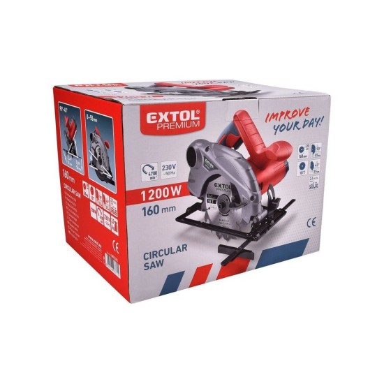 Kotúčová píla 160mm, 1200W EXTOL PREMIUM Kotúčová píla 160mm, 1200W EXTOL PREMIUM